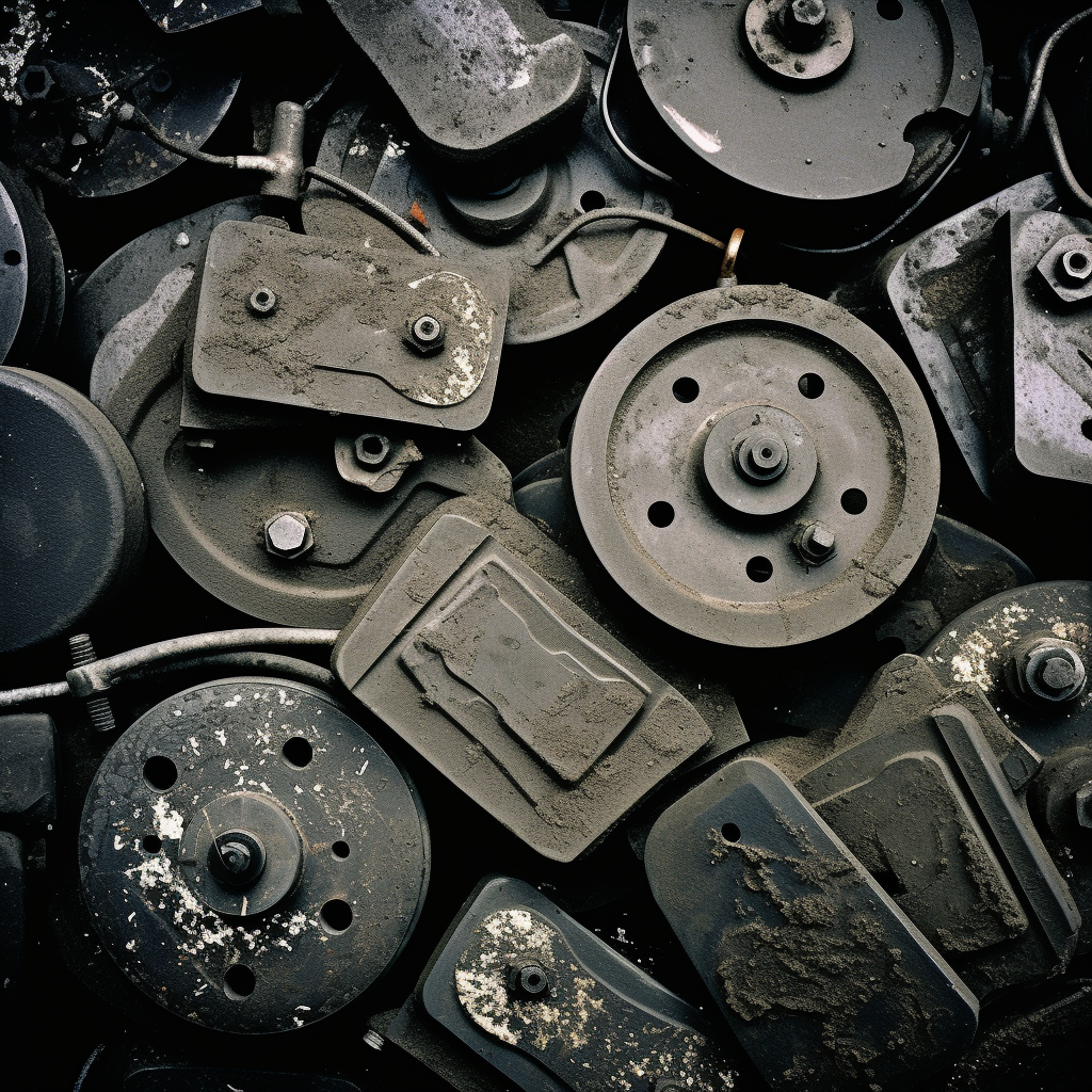 Фотография тормозных колодок