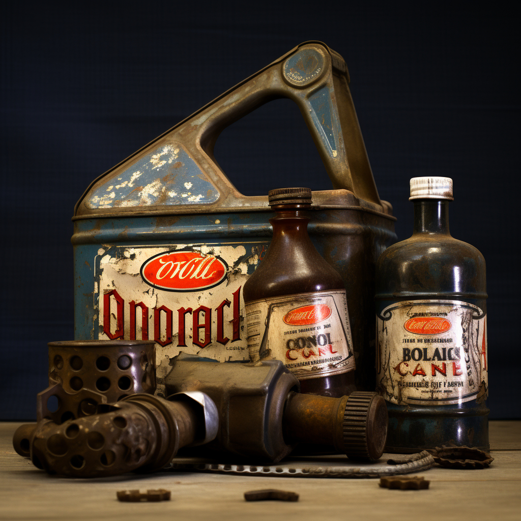 Фотография моторного масла